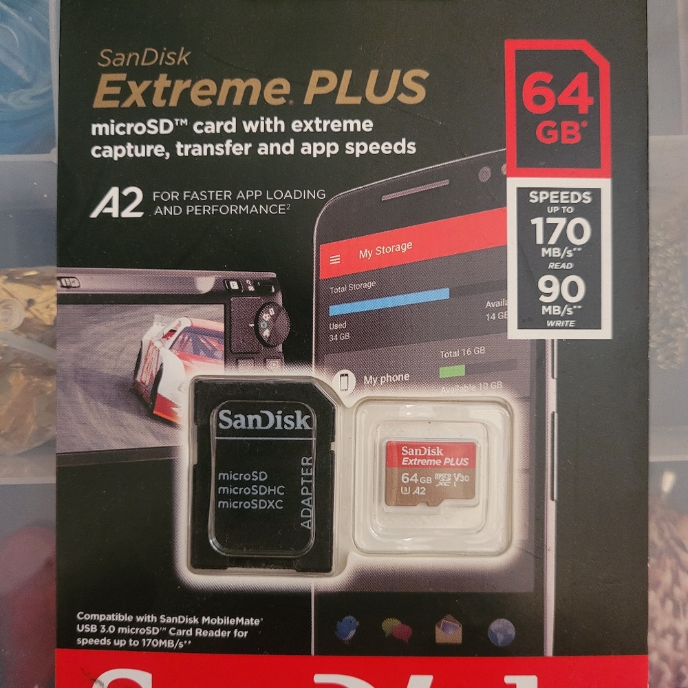 SanDisk 64GB Extreme Plus